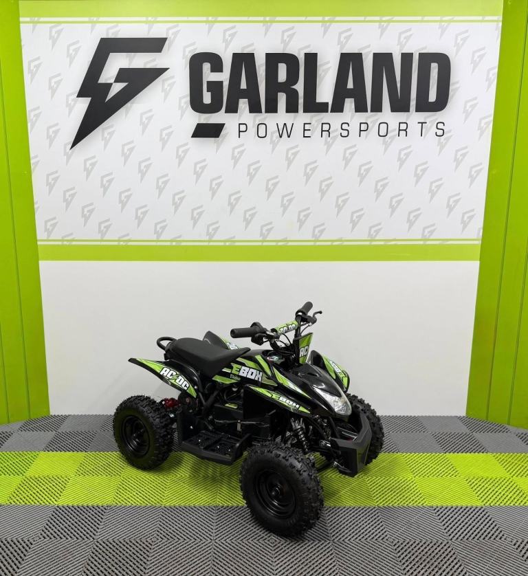EBOX ACDC 800w Kids Electric Quad Bike - Green, Brand new 2025 model