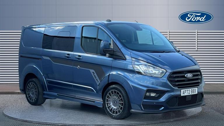 2023 Ford Transit Custom 320 L1 Diesel Fwd 2.0 EcoBlue 170ps Low Roof D/Cab MS-RT Van Auto Crew B...