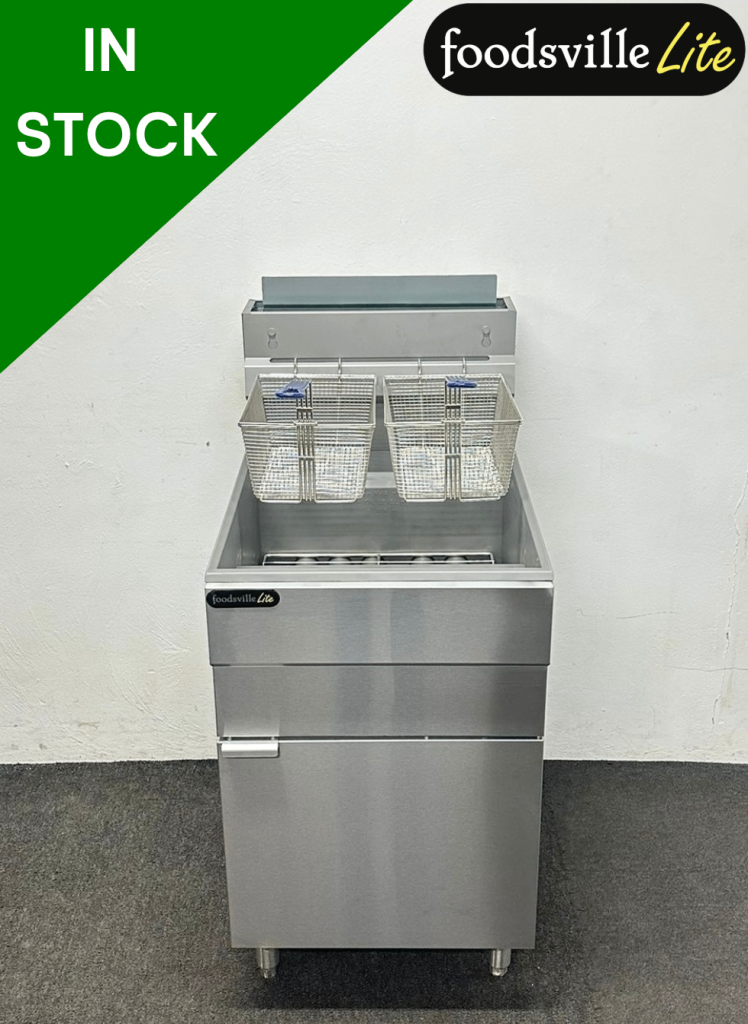 NEW Foodsville Lite One Pan Two Basket 5 Burner Gas Fryer - PAY OVER 6 MONTHS OR 15% OFF!  