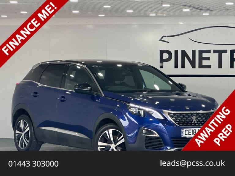 2018 Peugeot 3008 1.2 PureTech GT Line SUV 5dr Petrol Manual Euro 6 (s/s) (130 ps) HATCHBACK Petr...