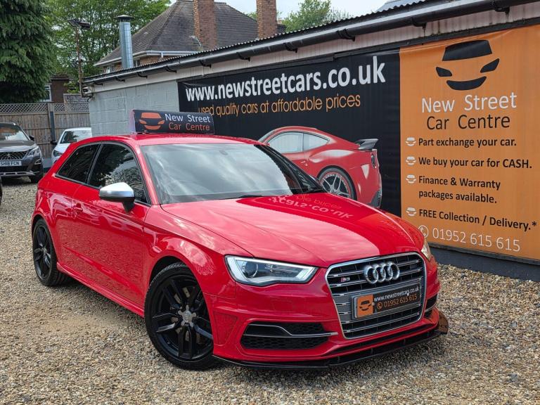 2014 Audi S3 2.0 TFSI S Tronic quattro Euro 6 (s/s) 3dr HATCHBACK Petrol Automatic