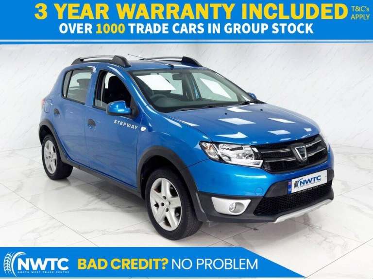 2016 Dacia Sandero Stepway 0.9 TCe Laureate Hatchback 5dr Petrol Manual Euro 6 (s/s) (90 ps)  F/S...