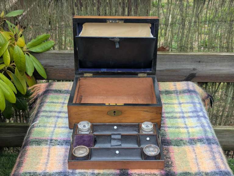 Victorian writing box