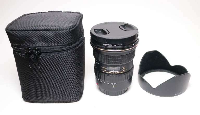 Tokina AT-X PRO SD 11-16mm F2.8 DX II Super Wide Angle Lens for Canon - excellent