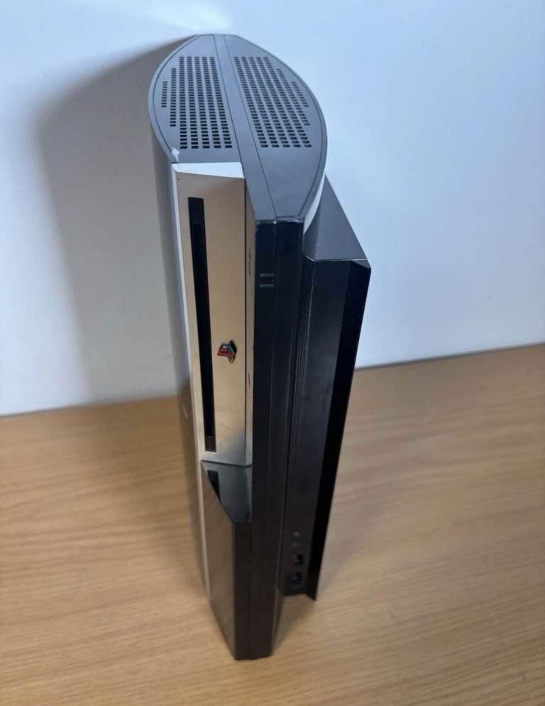 Ps3 console with controller and mains