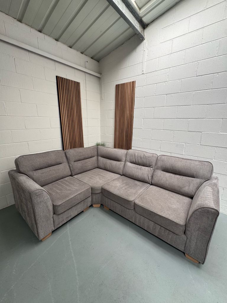 Modern Corner Sofa – Professionally Cleaned