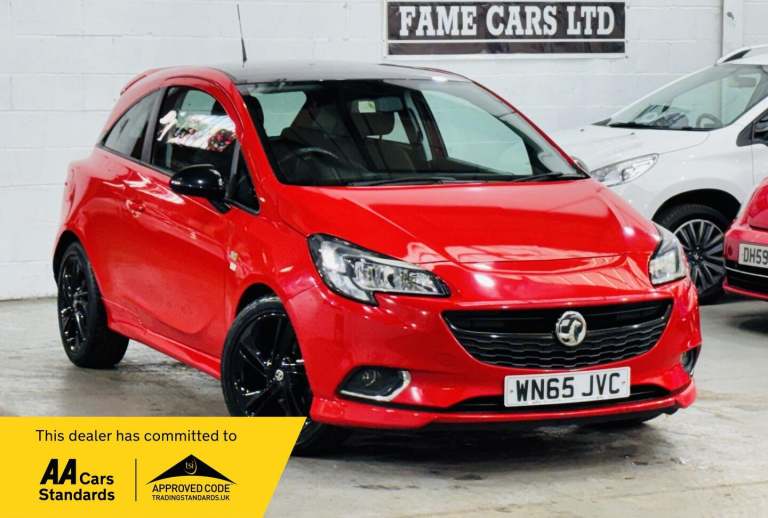 2015 Vauxhall Corsa 1.4 Limited Edition 3dr HATCHBACK PETROL Manual