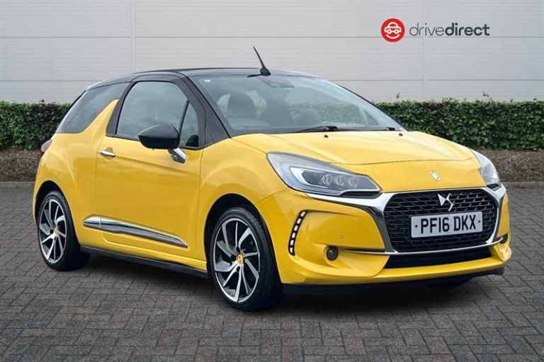 2016 DS Automobiles DS 3 Cabrio 1.2 PureTech Prestige Cabriolet 2dr Petrol Manual Euro 6 (s/s) (1...