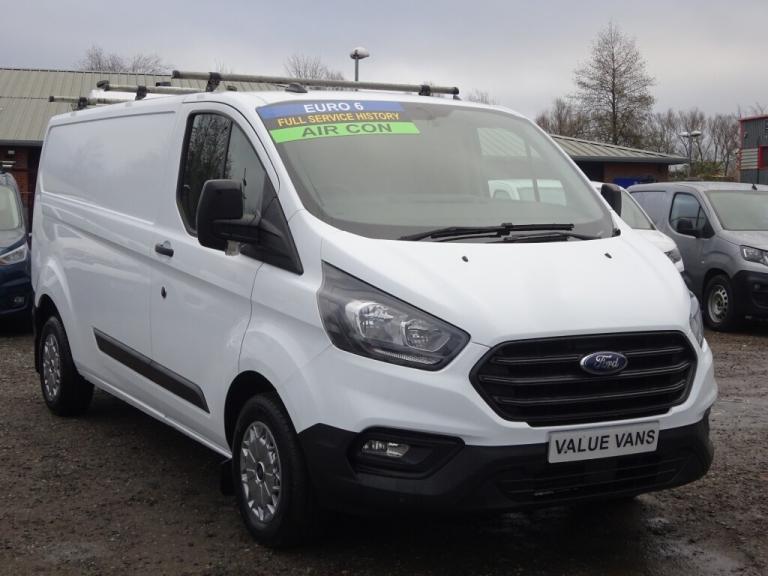 2021 (71) FORD TRANSIT CUSTOM LEADER L2 H1 (LWB) 2.0 ECOBLUE 300 - [A/C] - FSH