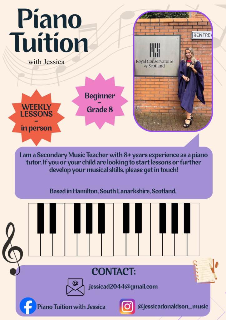 Music Lessons Lanarkshire