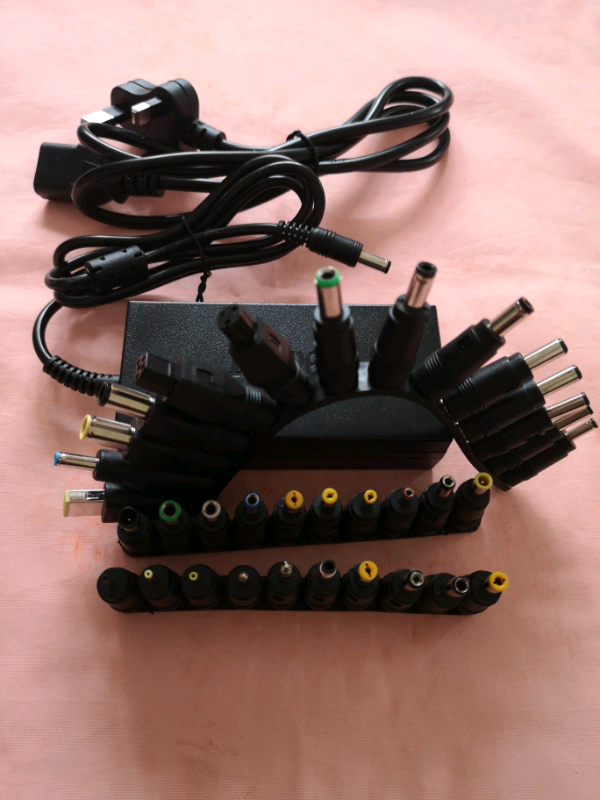 Universal Laptop Charger with 34 connectors (brand new).