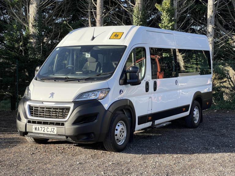 2022 Peugeot Boxer BLUEHDI 440 L4H2 17seat Lightweight Non-D1 minibus with Teles
