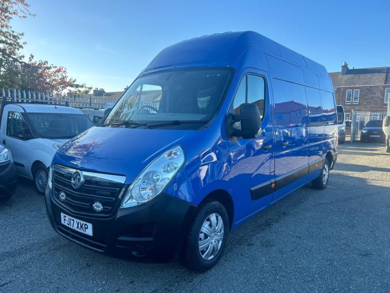 2017 Vauxhall Movano 2.3 CDTi BiTurbo H3 Van 145ps PANEL VAN Diesel Manual