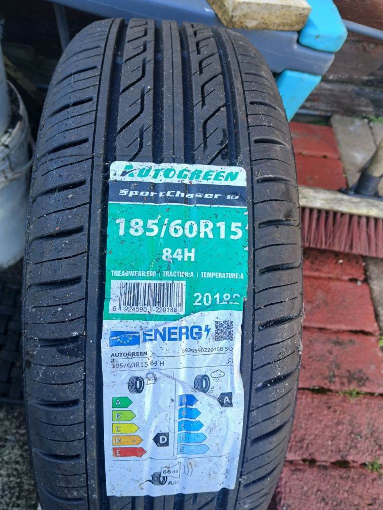 New AUTOGREEN SportChaser SC2 185/60R15 84H Tyre on Steel Rim