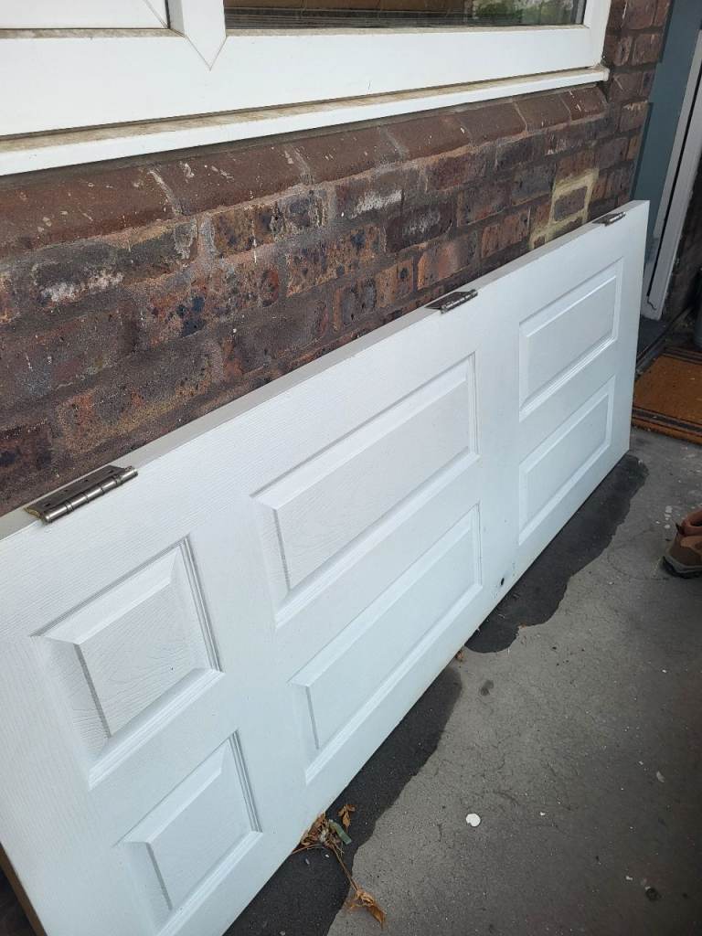 White Internal Panel Fire Door – Good Condition