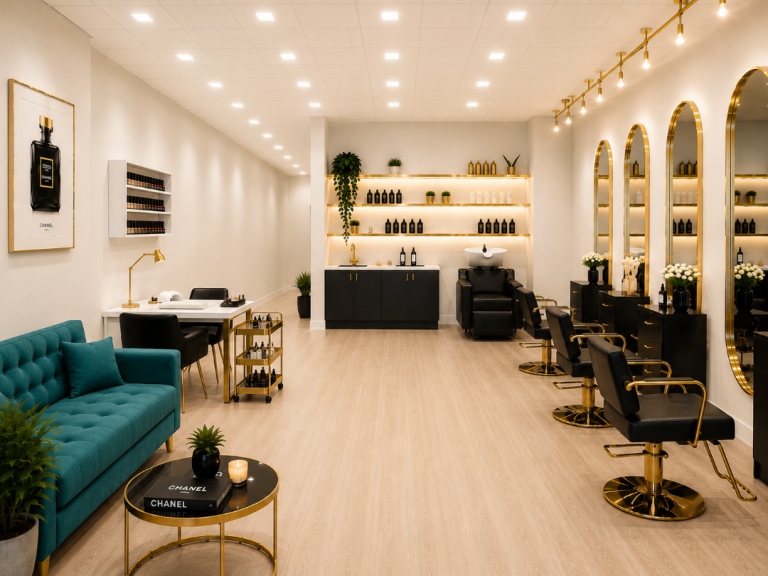 Manicure table to rent, beauty room to rent, hair chair to rent