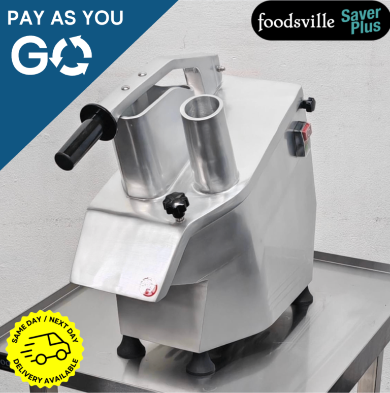 PAY AS YOU GO: New Foodsville Saver Plus Vegetable Prep Machine, With 5x Slicing & Grating Discs