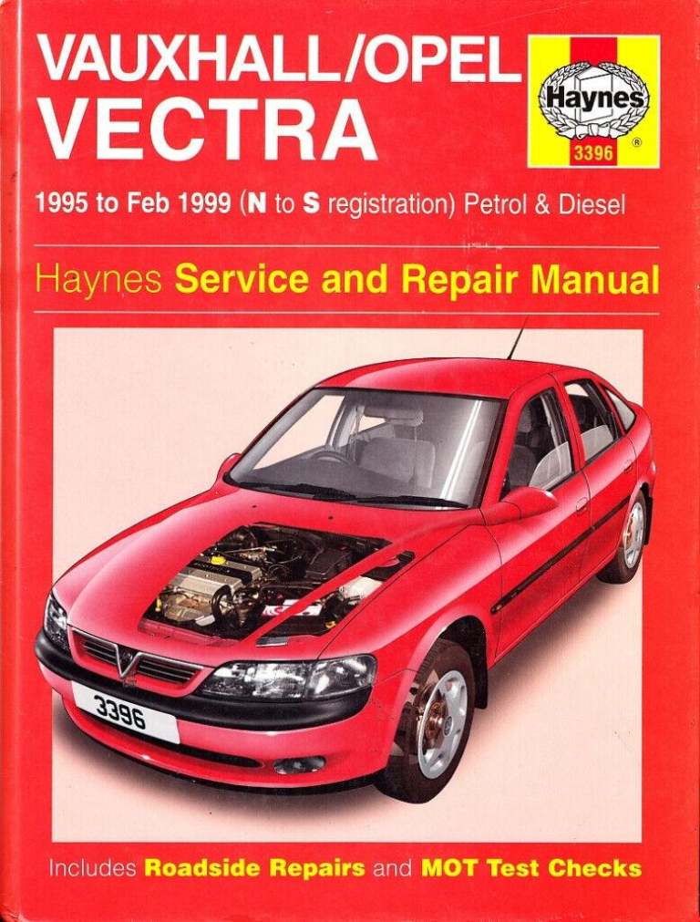 HAYNES VECTRA MANUAL 1995 - '99 PETROL & DIESEL