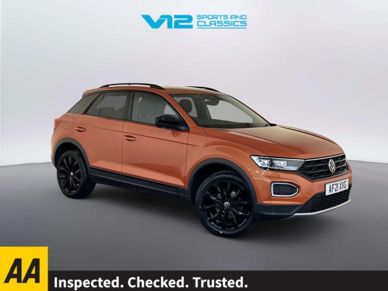 2021 Volkswagen T-Roc 1.5 TSI EVO Black Edition SUV 5dr Petrol DSG Euro 6 (s/s) (150 ps) SUV Petr...
