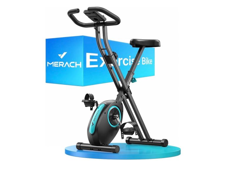 Merach folding exercise bike