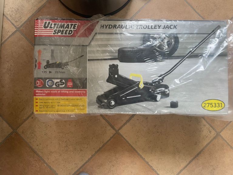 Ultimate Speed Hydraulic Trolley Jack – Brand New