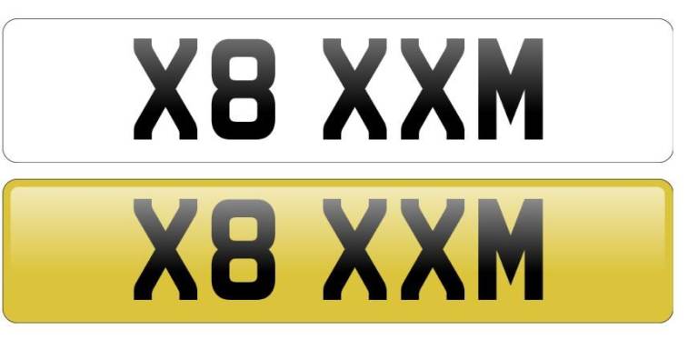 Numberplate for Sale 