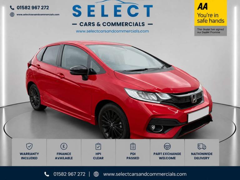 2018 Honda Jazz 1.5 Jazz Sport i-VTec CVT 5dr Hatchback Petrol Automatic