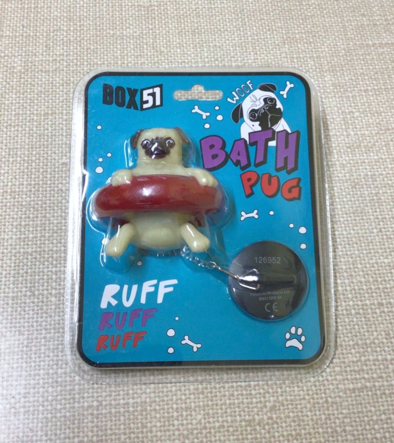 NEW BOX 51 - WOOF BATH Plug PUG