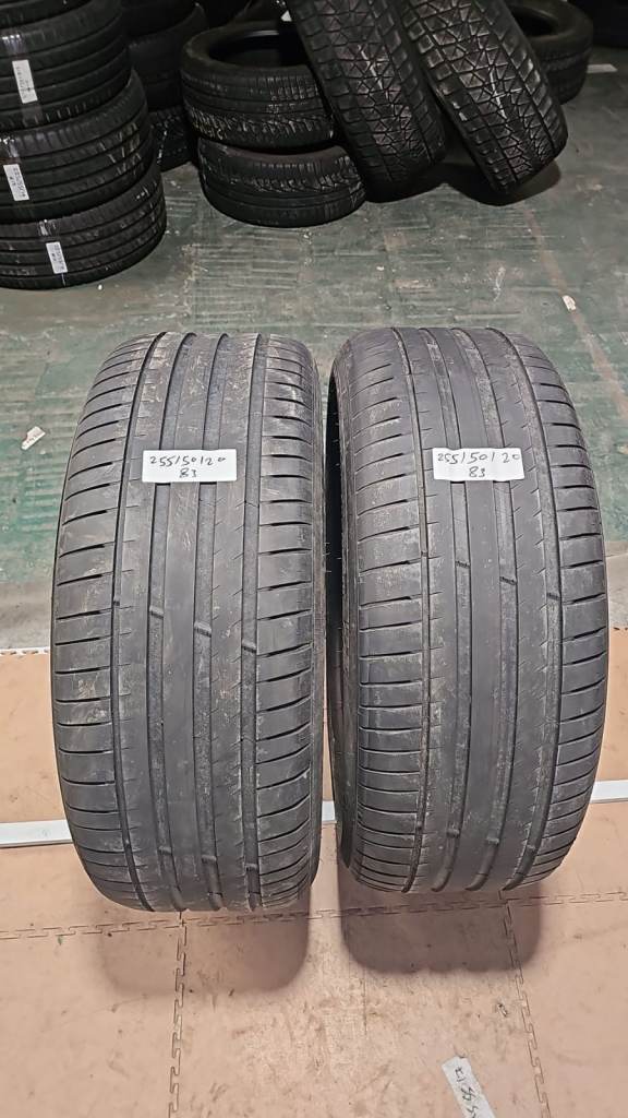 2X 255/50 R20 Michelin Pilot Sport 4 SUV 109Y 255/50/20 (5.8-6.3mm)
