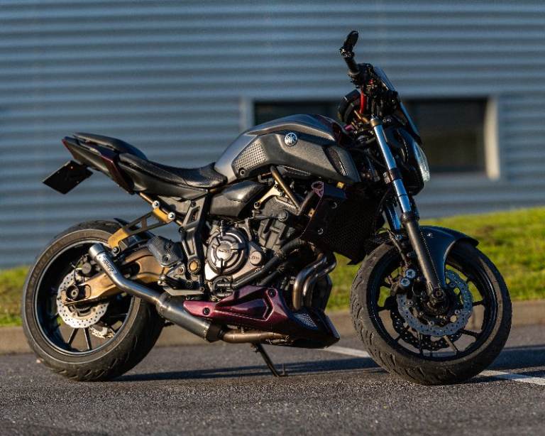 Yamaha, MT-07, 2019, ECU Tune, Full MIVV exhaust, K-Tech Rear Shock