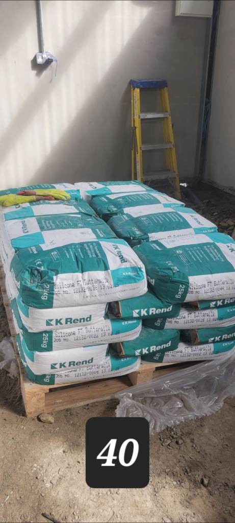K Rend, render, plaster