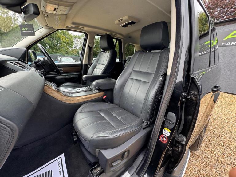 LAND ROVER RANGE ROVER SPORT 3.0 SD V6 HSE Black Auto 4WD Euro 5 5dr 2013
