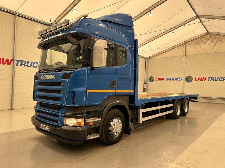 Scania R480 Highline 6x2 10 Tyre Rear Lift Flatbed