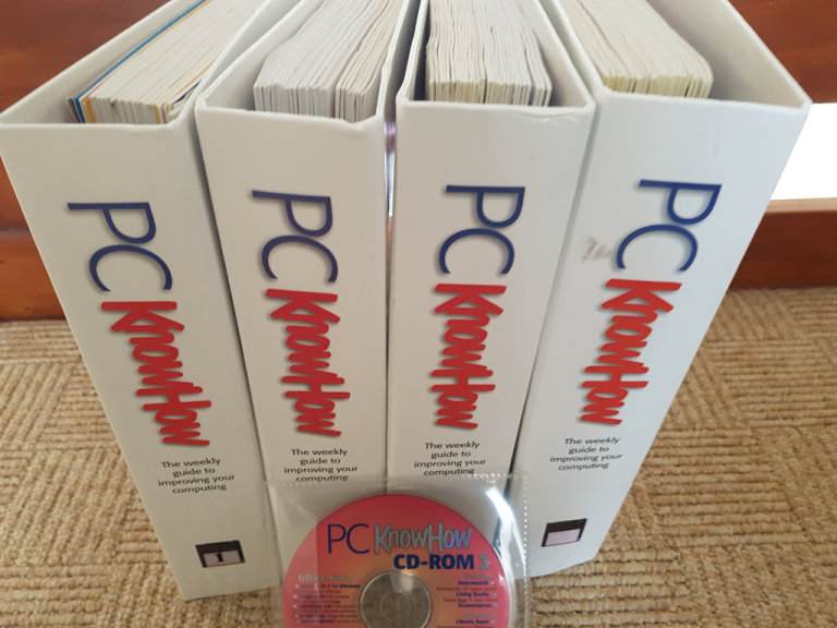 PC Knowhow Full 104 Weekly Magazines Updated For Windows 2000+4 Folders+2 CDs New/Unused