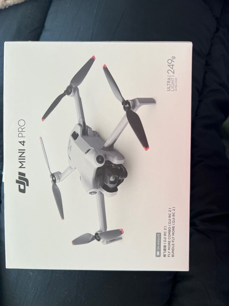 DJI Mini 4 Pro Drone - Top Condition, Almost New