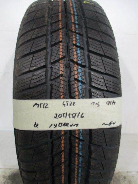 M512 1X 205/55/16 91H BARUM POLARIS 5 WINTER M+S 1X 9MM TREAD DOT 4522