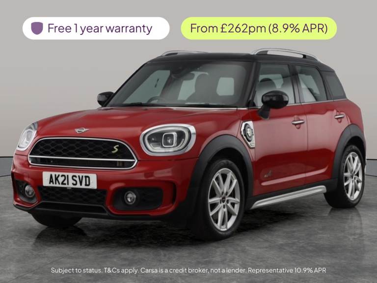 2021 MINI Countryman 1.5 10kWh Cooper SE Sport SUV 5dr Petrol Plug-in Hybrid Auto ALL4 Euro 6 (s ...