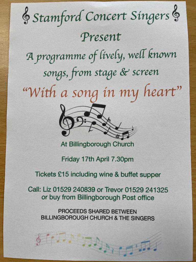 With a song in my heart