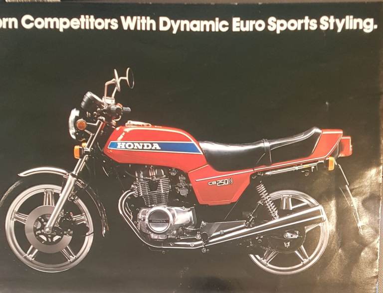 3  HONDA MOTORCYCLE 250cc/ 400cc superdream 1978 ADVERTS