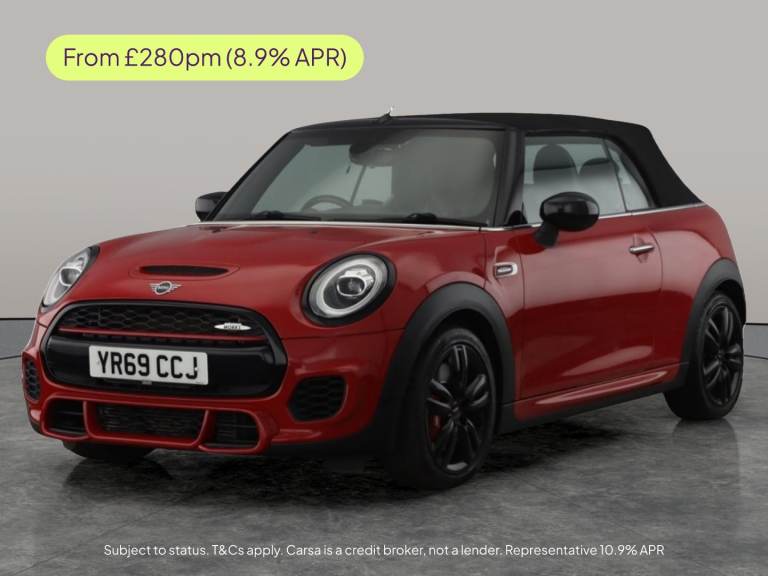 2019 MINI Convertible 2.0 John Cooper Works II 2dr Auto [8 Speed] CONVERTIBLE PETROL Automatic
