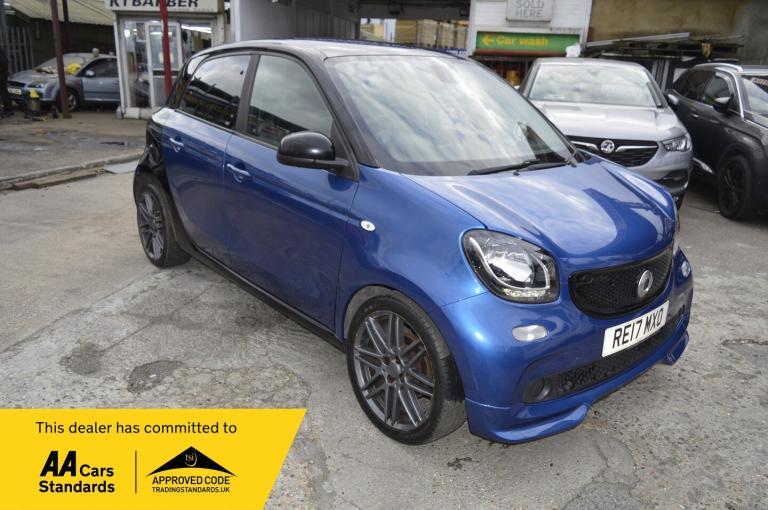 2017 smart forfour 0.9 Turbo BRABUS Sport Premium 5dr Auto SAT NAV LEATHER PANAROMIC ROOF HATCHBA...
