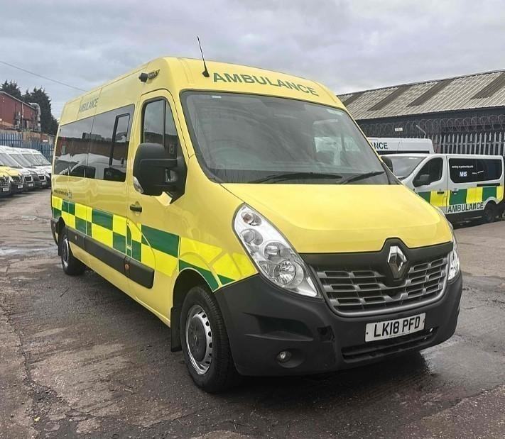 Renault Master PTS Ambulance 2018 Choice Available £8,495+Vat