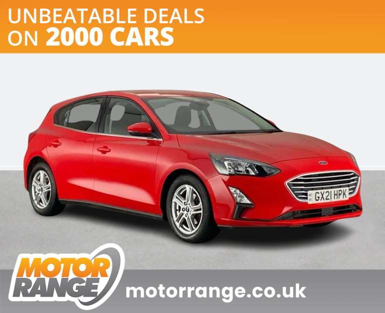 2021 Ford Focus 1.0 EcoBoost 125 Zetec Edition 5dr Auto Hatchback PETROL Automatic