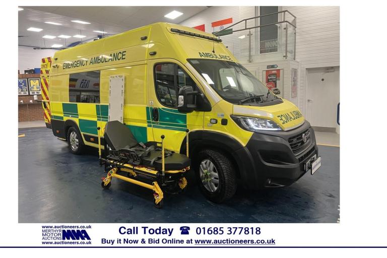 2020 Fiat Ducato 42 MAXI 2.3 MULTIJET 180PS AMBULANCE C/W STRYKER STRETCHER ---------------- PANE...