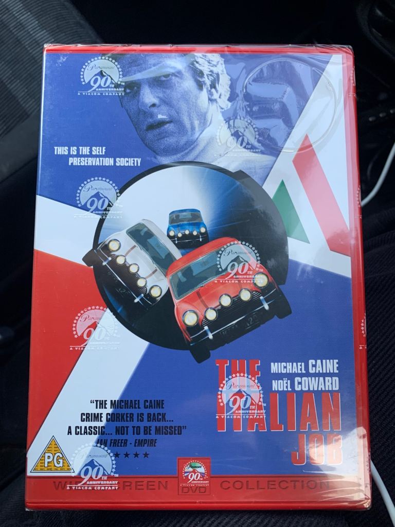 The Italian Job DVD/ Unopened