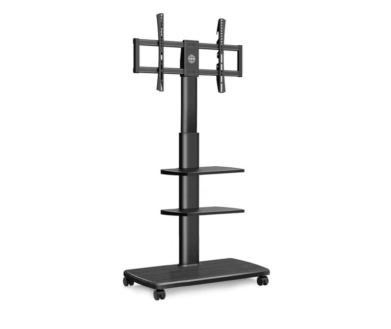FITUEYES Mobile TV Stand with Shelves – As Good As New