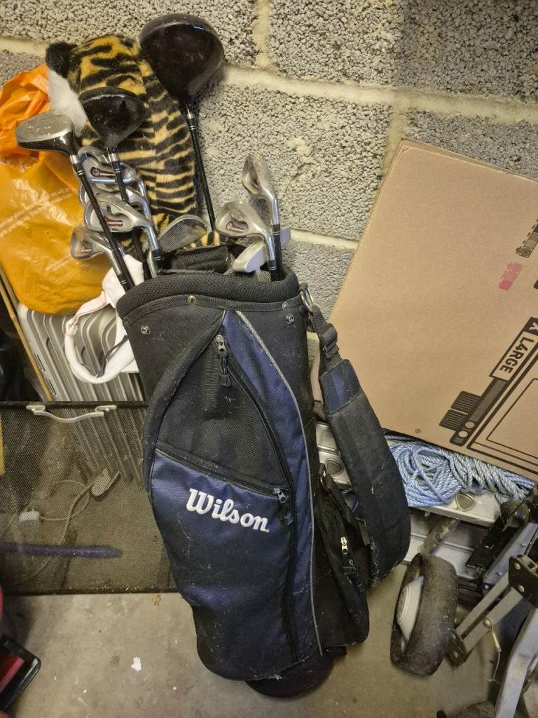 Wilson Golf Club Set with Bag and Trolley, £55.00 for Sale