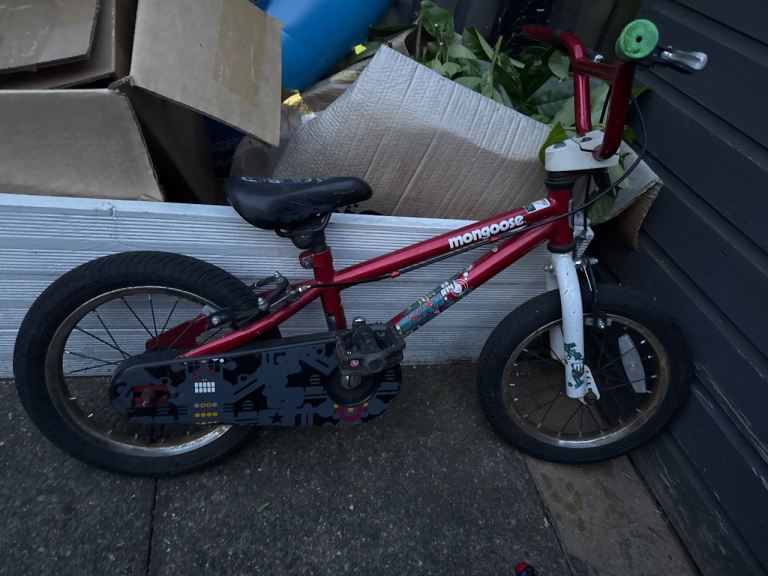 Mongoose Kids' Red BMX Bike – Fair Condition
