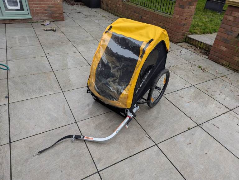 Burley double bike trailer 