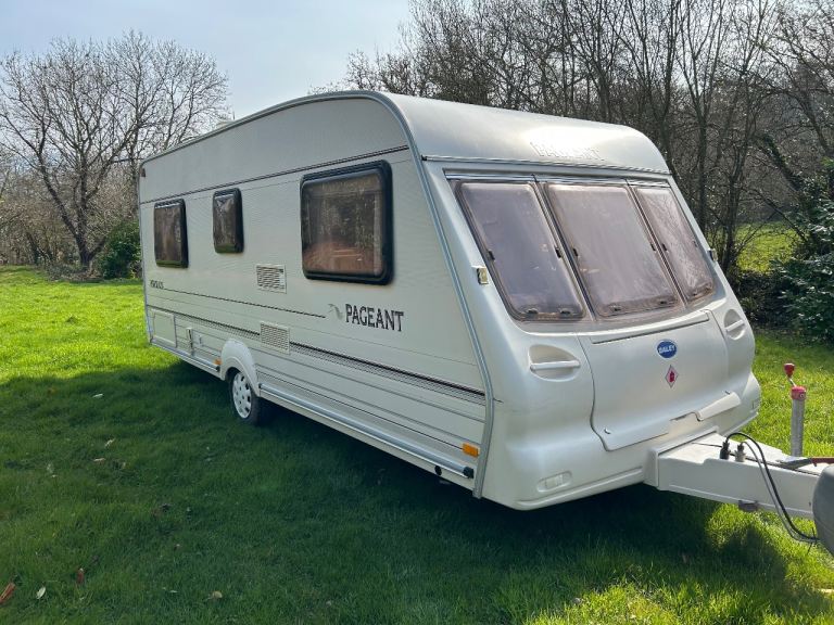 Touring Caravan Bailey pageant fixed bed four  birth
